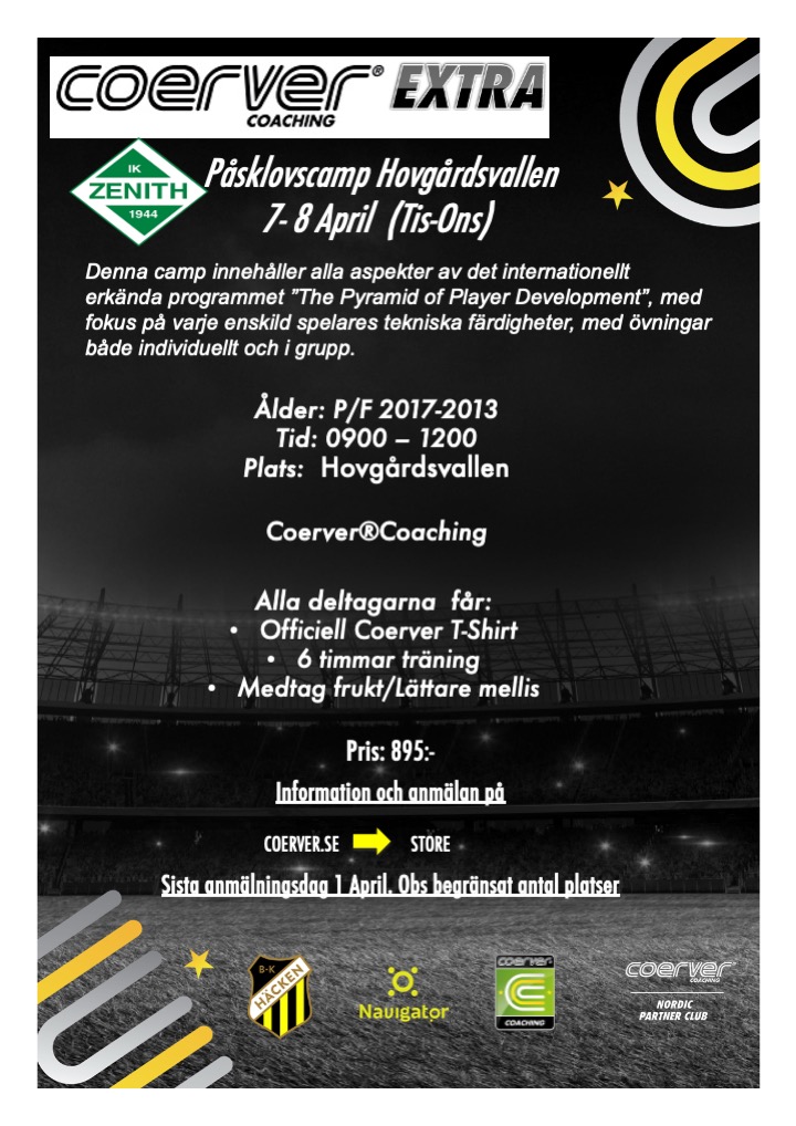 Påsklovscamp Hovgårdsvallen 2026