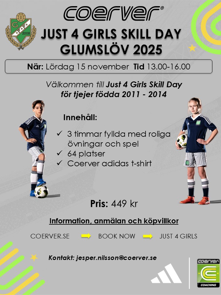 Just 4 Girls Glumslöv 2025