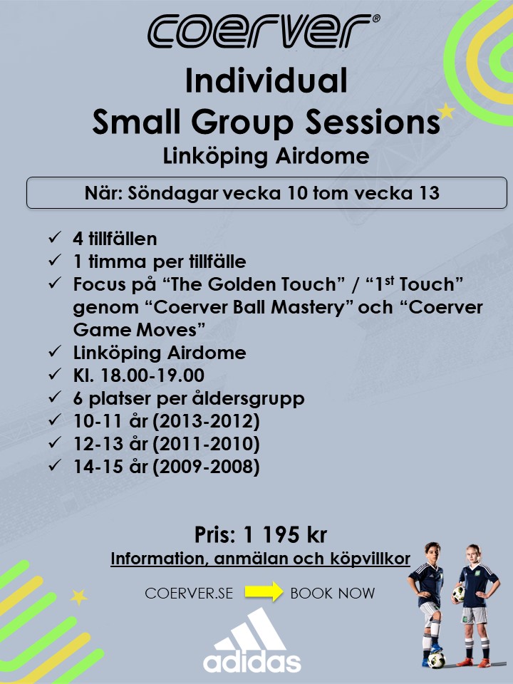 Individual Small Group Sessions 12-13 år Linköping