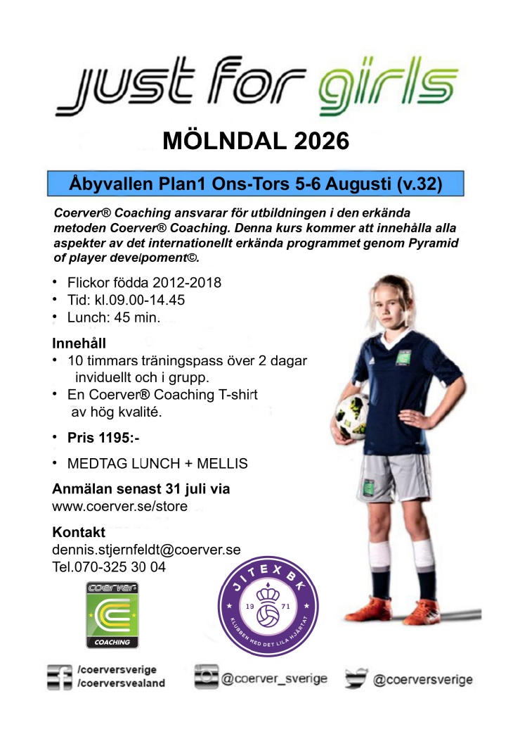 Coerver J4G Mölndal 2026