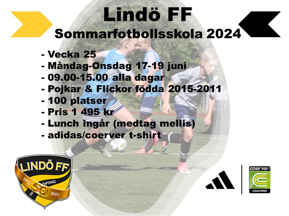 Lindö FF Sommarfotbollsskola 2024