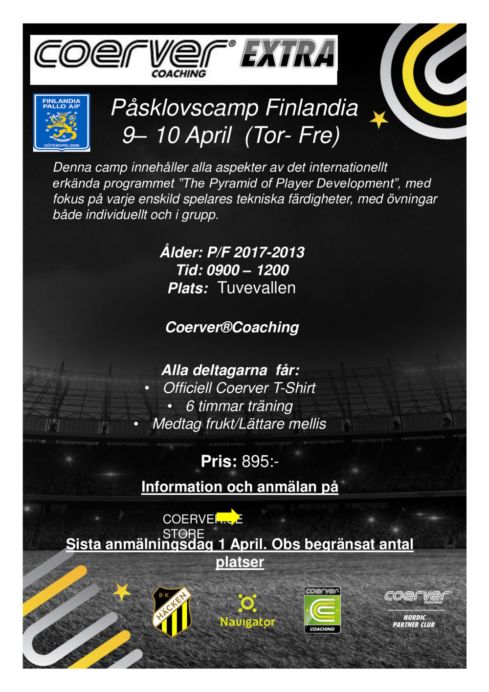 Påsklovscamp Finlandia