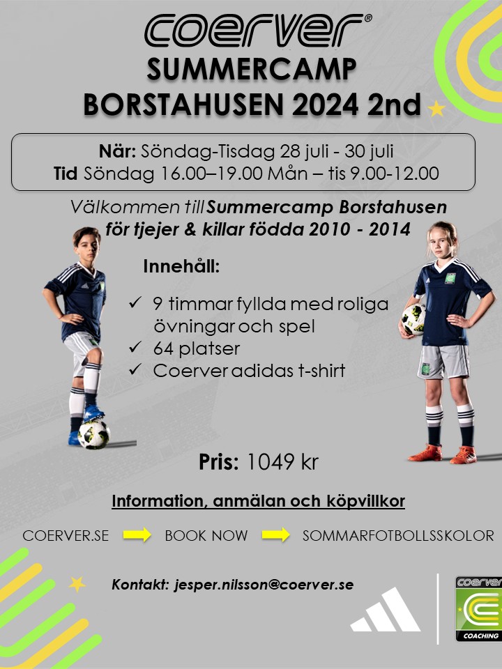 Summercamp Borstahusen 2nd 2024