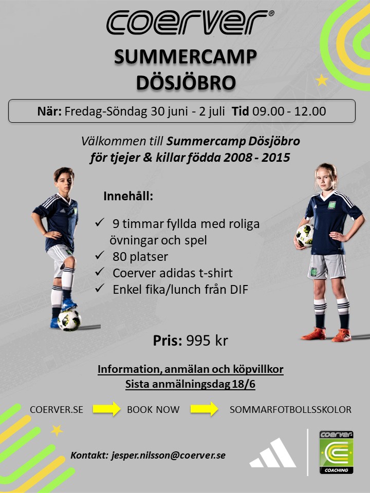 Summercamp Dösjöbro 2023