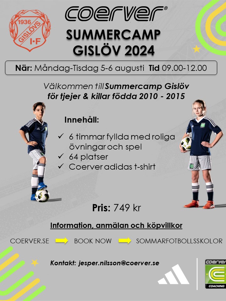 Summercamp Gislöv 2024