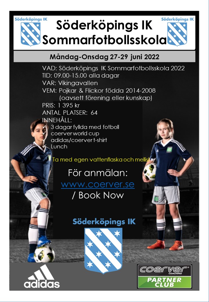 Söderköpings IK Sommarfotbollsskola 2022