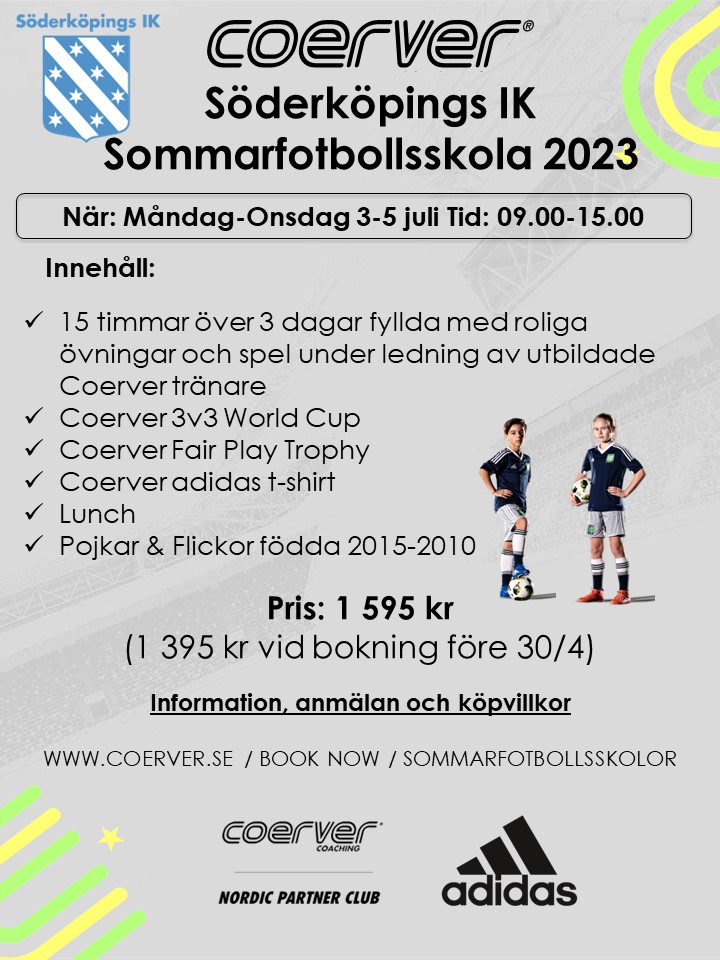 Söderköpings IK Sommarfotbollsskola 2023