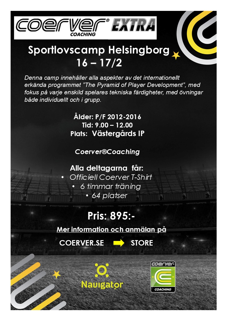 Sportlovscamp Helsingborg 2026