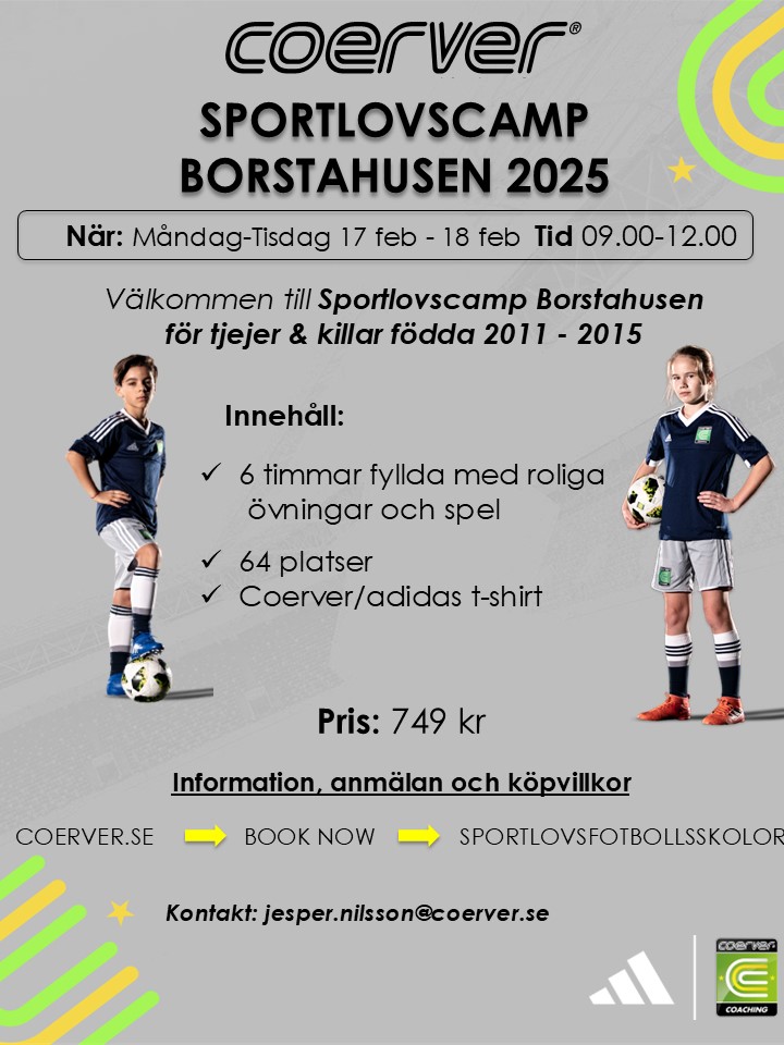 Sportlovscamp Borstahusen 2025