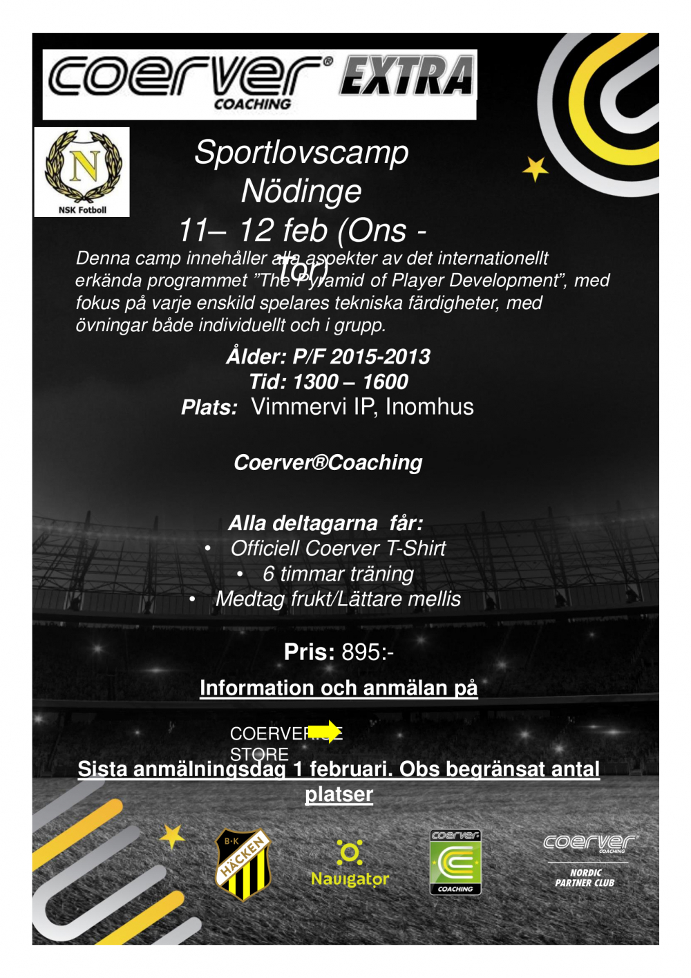 Sportlovscamp Nödinge 2015-2013