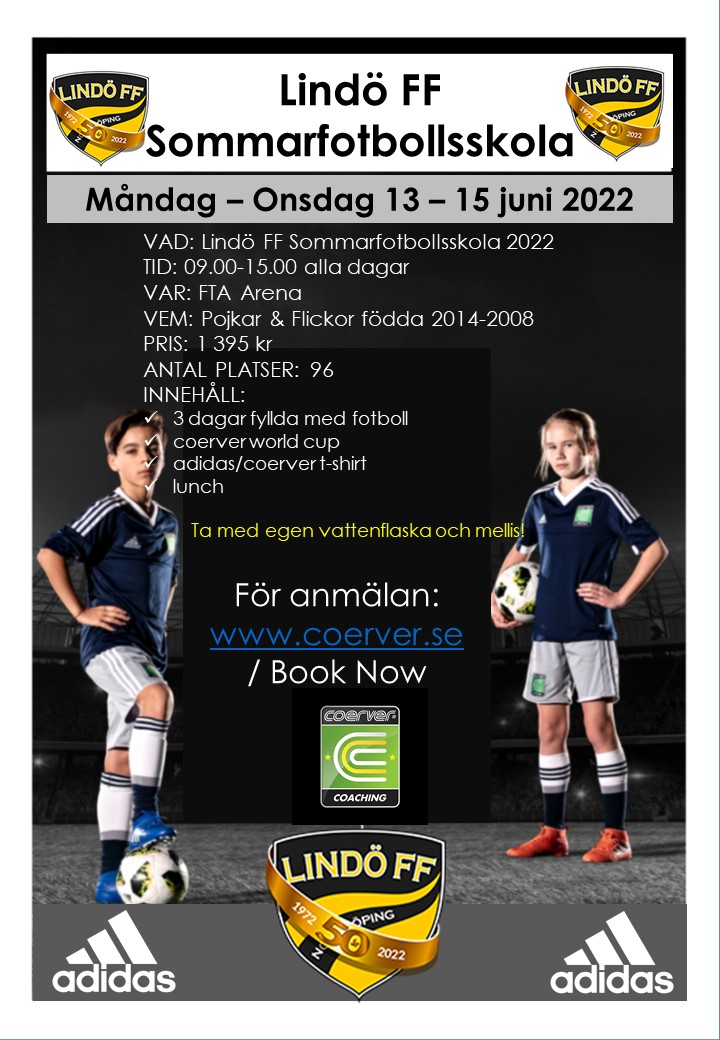 Lindö FF Sommarfotbollsskola 2022